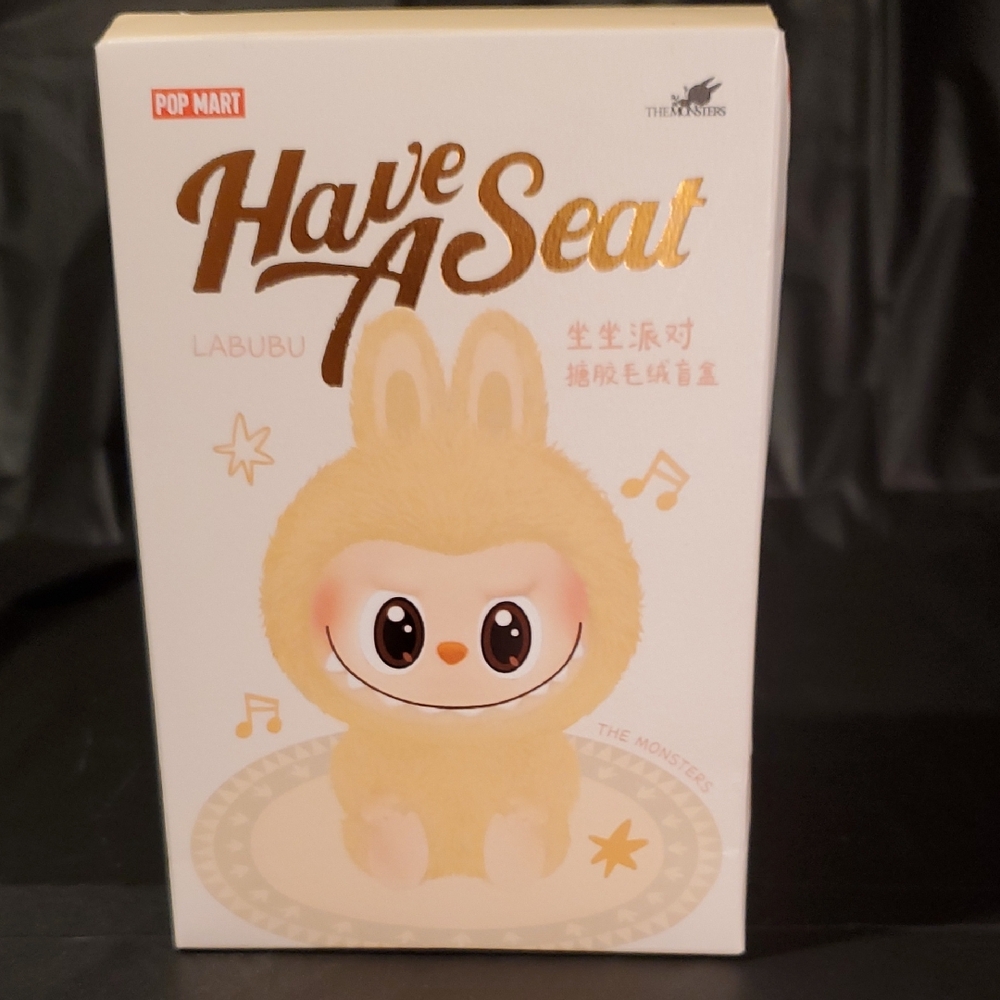 Pop Mart Labubu Stuffed Animal - Cream